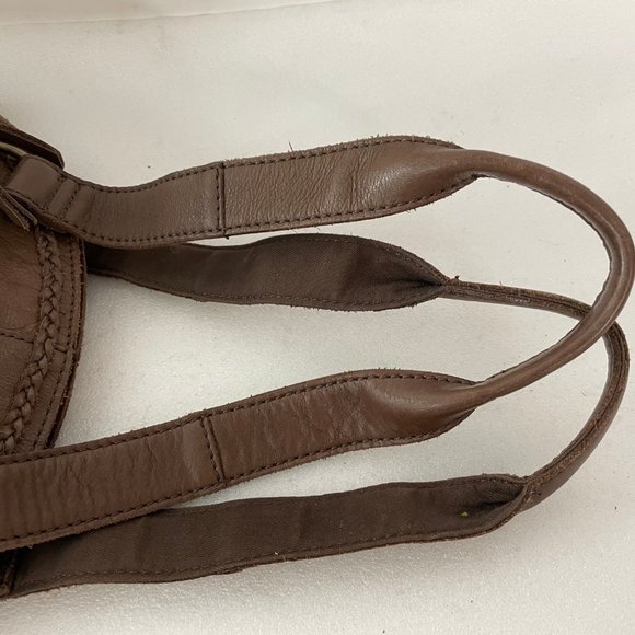 Lucky Brand Cow Hide Leather Shoulder Bag - Picture 5 of 15